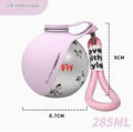 Creative Portable Outdoor Pet Stainless Steel Water Cup Small Dog Water Bottle Convenient Dog Drink Dispenser Puppy Travel Portable Water Bowl Pet Products